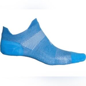 NWT Allbirds Anytime‎ Ankle Socks in Basin Blue organic cotton blend small